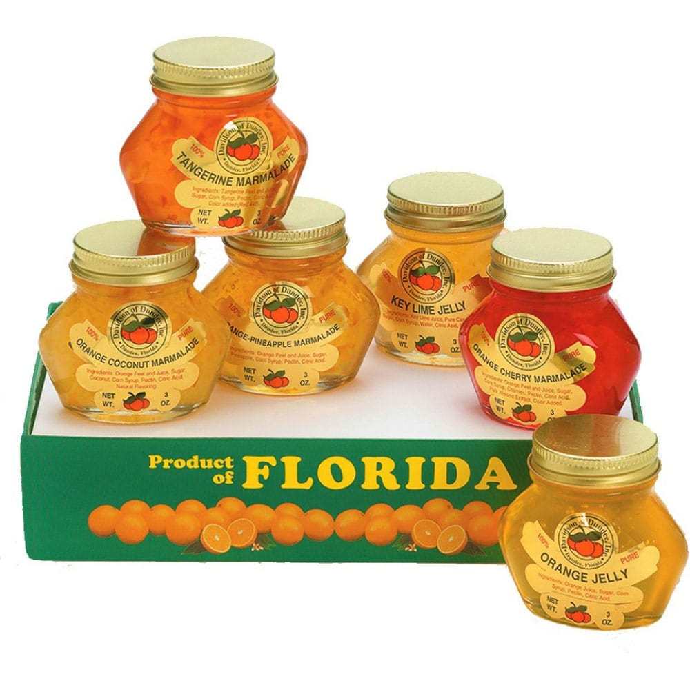 Florida Assortment of Marmalade and Jelly