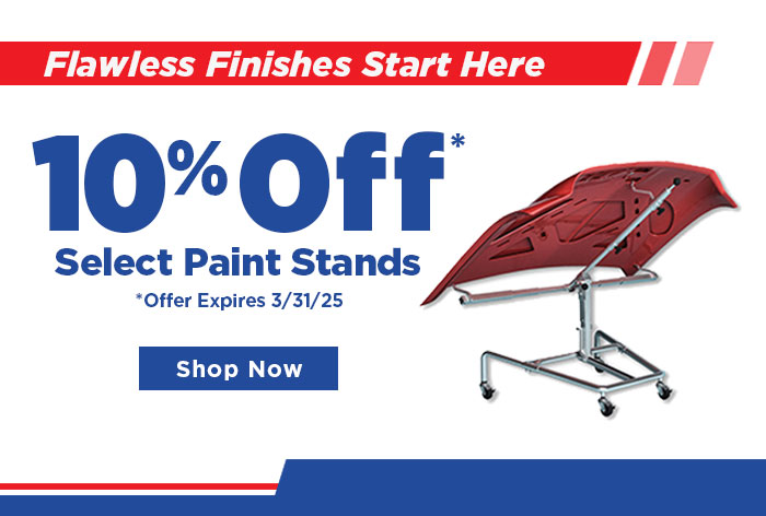 10% Off Select Paint Stands