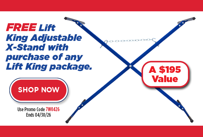 FREE Lift King Adjustable Stand