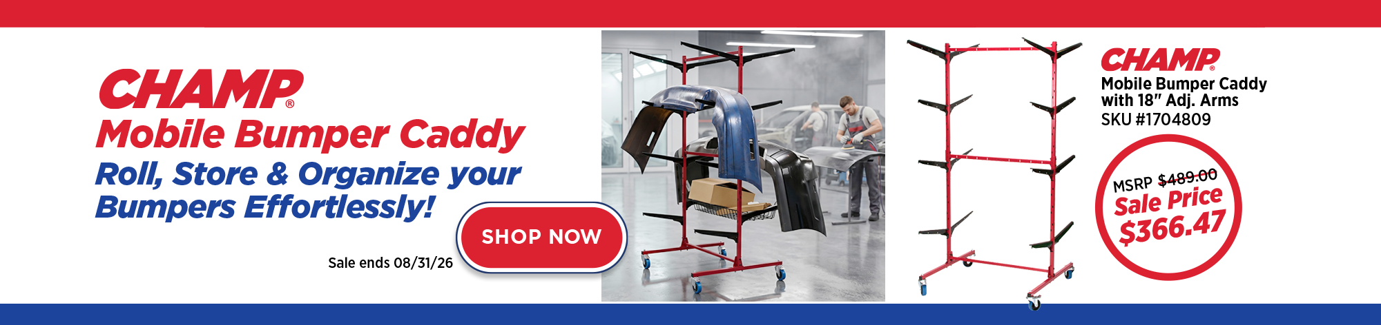 Sale on CHAMP Mobile Bumper Caddy