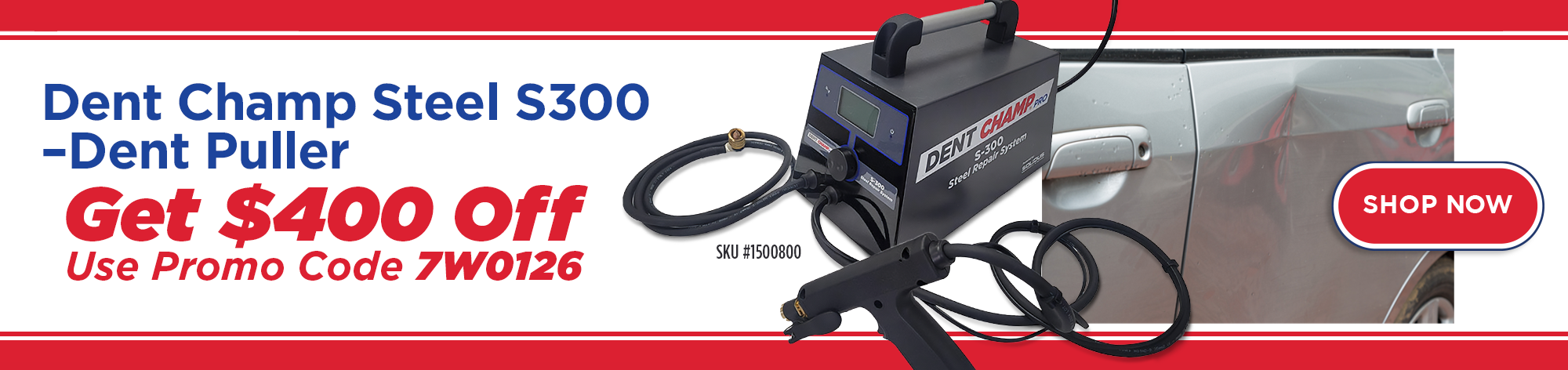 Dent Champ Steel S300 - Dent Puller