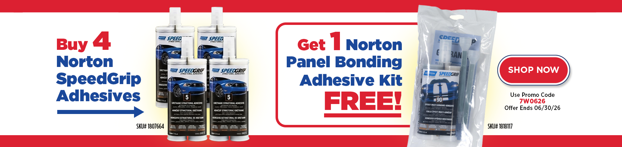 BUY 4 Get 1 FREE!