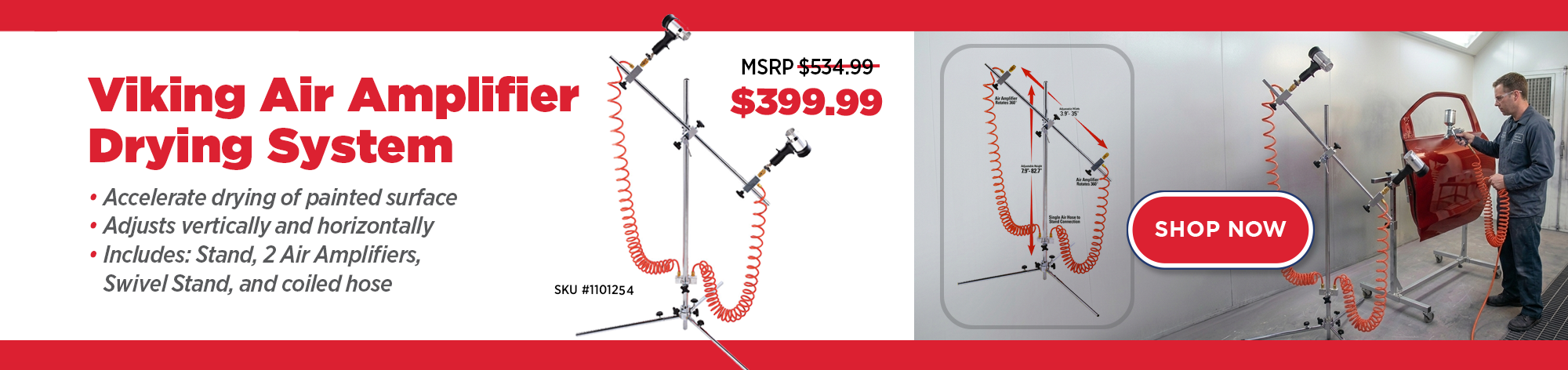 Viking Air Amplifier Drying System..Sale Price: $399.99