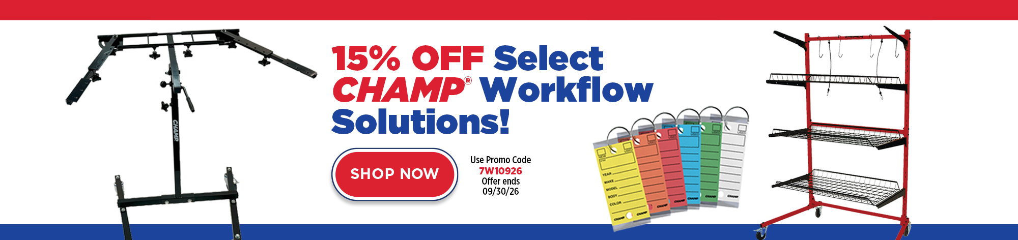 15% Off CHAMP Vehicle Mover!