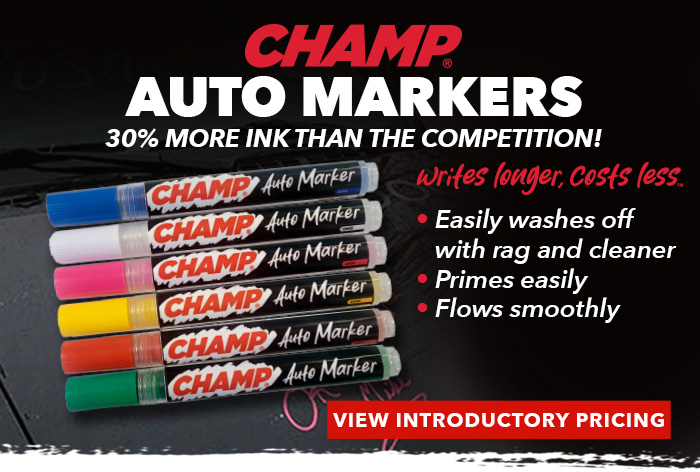 New! Champ Auto Markers