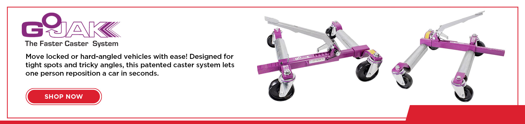 Zendex GoJak Wheel Dolly Jack 