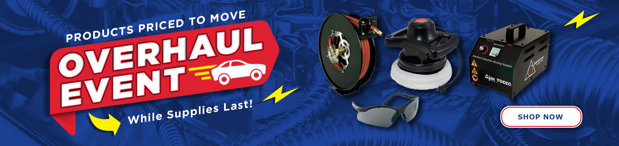 Overhaul Event - Clearance Pricing While Supplies Last!