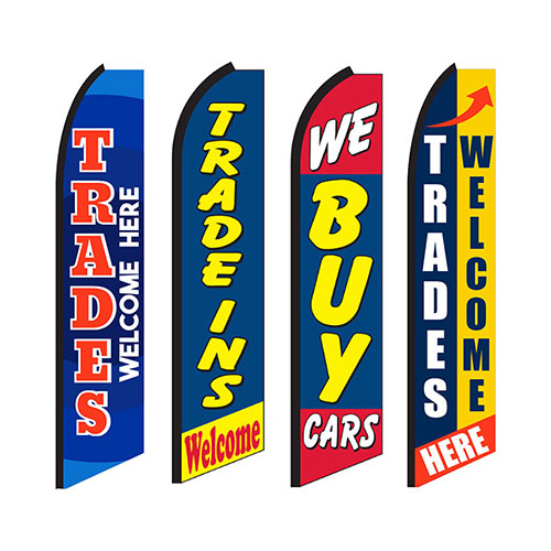 Buy Trade Auto message flags and signs