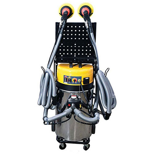 Uni-Ram 2 Hose Mobile Dust Extraction System - UR800QVAC