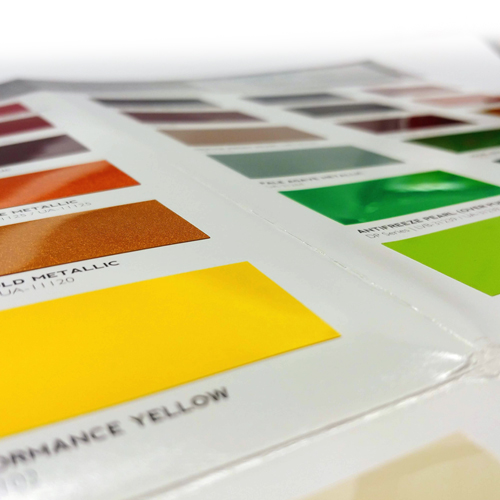 Kirker Paint Sample Color Chips