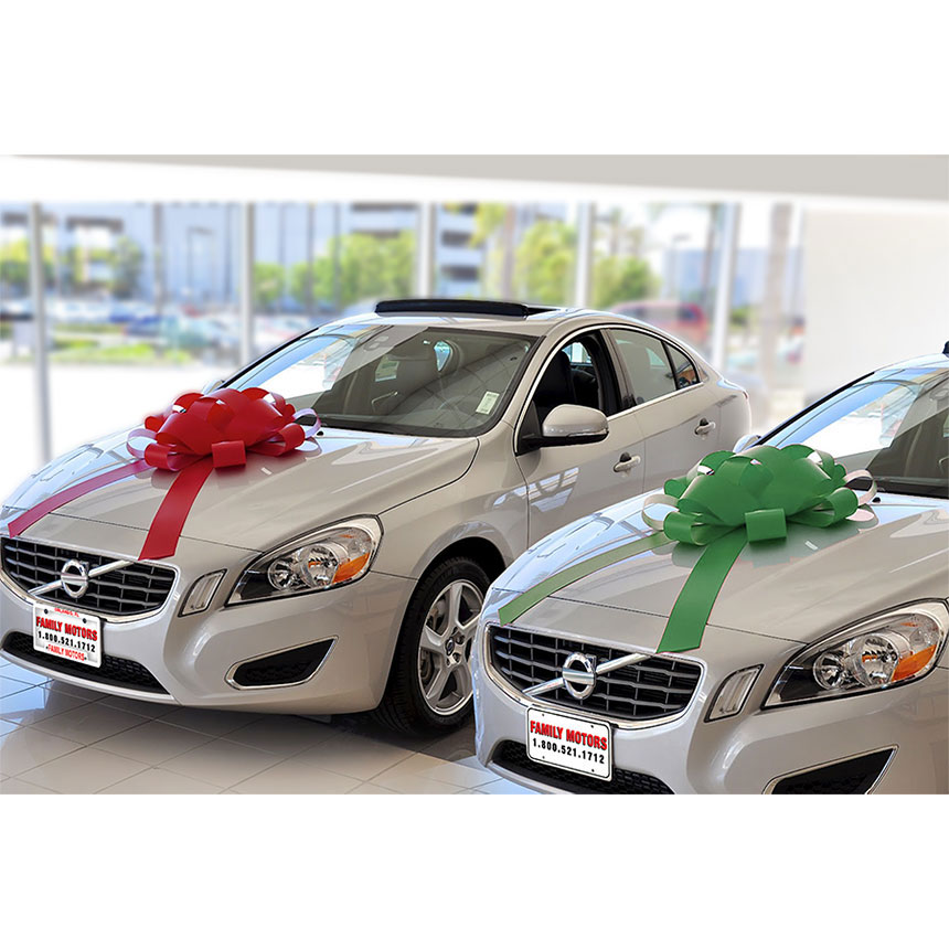 30in Giant Magnetic Bows, Car Dealership Marketing