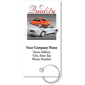 Personalized Full-Color Key Tags - Quality