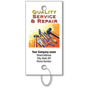 Personalized Full-Color Key Tags - Quality Service & Repair