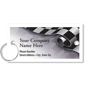 Personalized Full-Color Key Tags - Rolling Finish