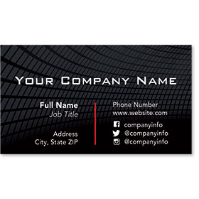 Designer Automotive Business Cards - Futuristic Grid