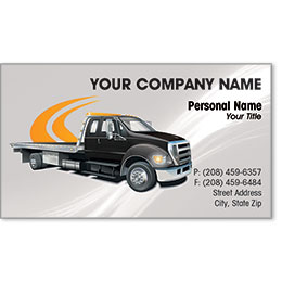 Designer Automotive Business Cards - Pathway Towing