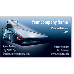 Designer Automotive Business Cards - Azure Towing