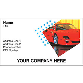 Full-Color Auto Repair Business Cards - F-40