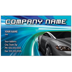 Full-Color Auto Repair Business Cards - Freeway Lights