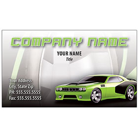 Full-Color Auto Repair Business Cards - Barracuda
