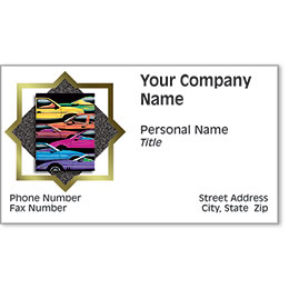 Automotive Business Cards with Foil - Full Spectrum II