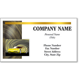 Automotive Business Cards with Foil - Executive Drive