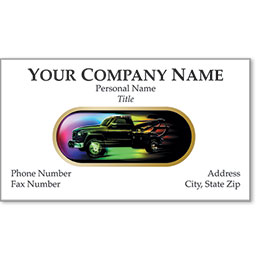 Automotive Business Cards with Foil - On Call