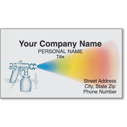 Premier Automotive Business Cards - Silverstone Rainbow