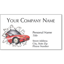 Premier Automotive Business Cards - Breakthrough