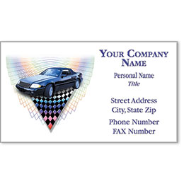 Premier Automotive Business Cards - Velocity
