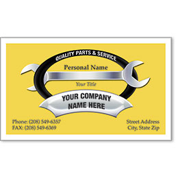 Premier Automotive Business Cards - Quality Tool