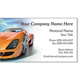 Premier Automotive Business Cards - Charged Up