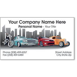 Premier Automotive Business Cards - Weekend Toys