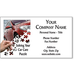 Premier Automotive Business Cards - Puzzle II