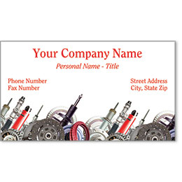 Premier Automotive Business Cards - Parts Plus