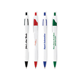 Dart Pen with White Barrel By Bic©