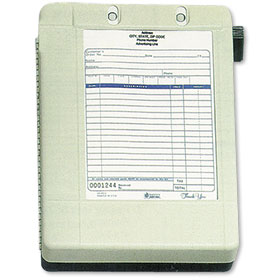 Deluxe Metal Invoice Receipt Register Machine - 6" x 9"