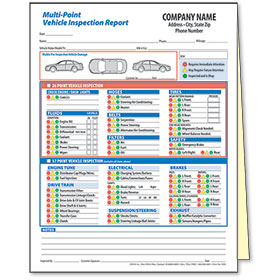 Multi-Point Vehicle Inspection Form