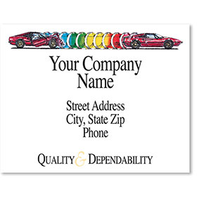 Personalized Full-Color Paper Floor Mats - Quality & Dependability