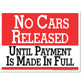 No Car Released 