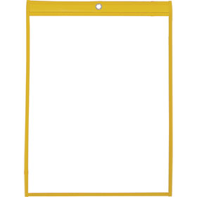 Yellow - Auto Repair Order Holders Plastic Vertical (25)
