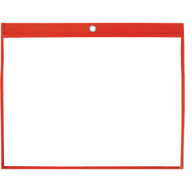Red - Auto Repair Order Holders Plastic Horizontal (25)