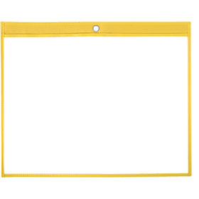Yellow - Auto Repair Order Holders Plastic Horizontal (25)