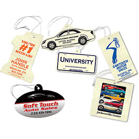 Economy Air Fresheners Full-Color - 1 Sided