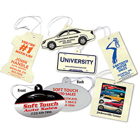 Economy Air Fresheners Full-Color - 2 Sided