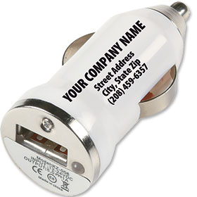 Promotional USB Car Chargers - On-The-Go