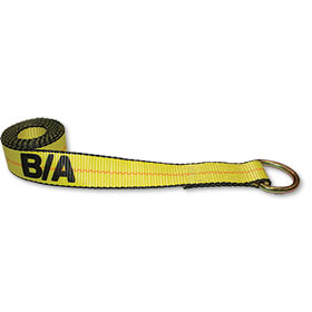 B/A 2" x 8' Towing Strap with D-Ring