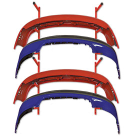CHAMP® Wall Mount Bumper Rack - 24" Fixed Arms