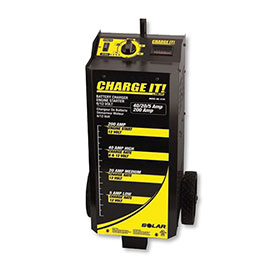 CHARGE IT! 12-Volt Wheel Battery Charger 200 Amp