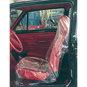 Plastic Car Seat Covers .8 mil - 250 Roll